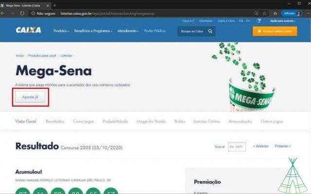 Risultato del Mega-Sena e come scommettere sull'estrazione di questo giovedì (13), con un premio di R$ 17 milioni