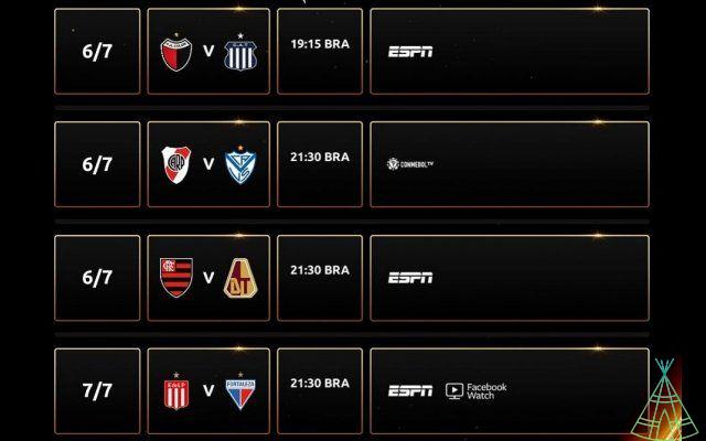 Flamengo x Tolima: où regarder, programme et compositions pour les huitièmes de finale des Libertadores