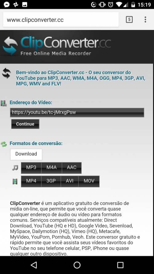 Clip Converter: come scaricare video mp3 e YouTube