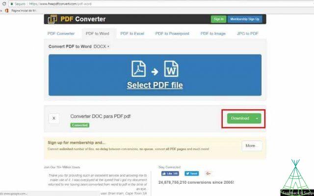 Comment convertir un fichier Word en PDF et vice versa