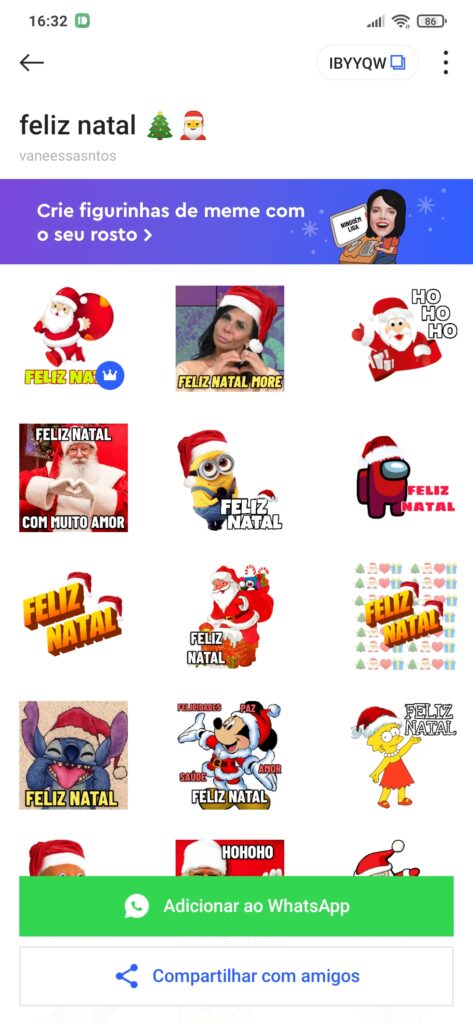 WhatsApp: aprende a descargar y enviar stickers navideños